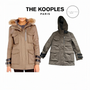 𝅺the Kooples Classic Twill Parka